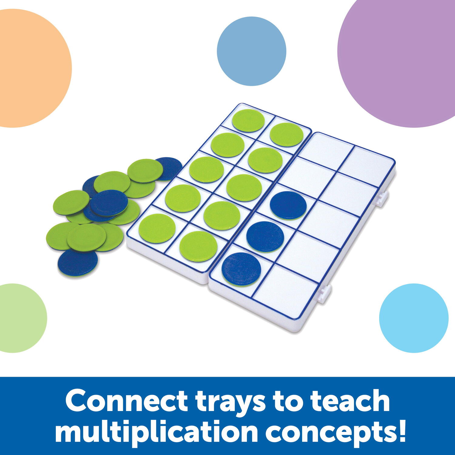 MATEMATICA PRACTICA - SET TAVITE CU CADRE - LEARNING RESOURCES (LER6650)