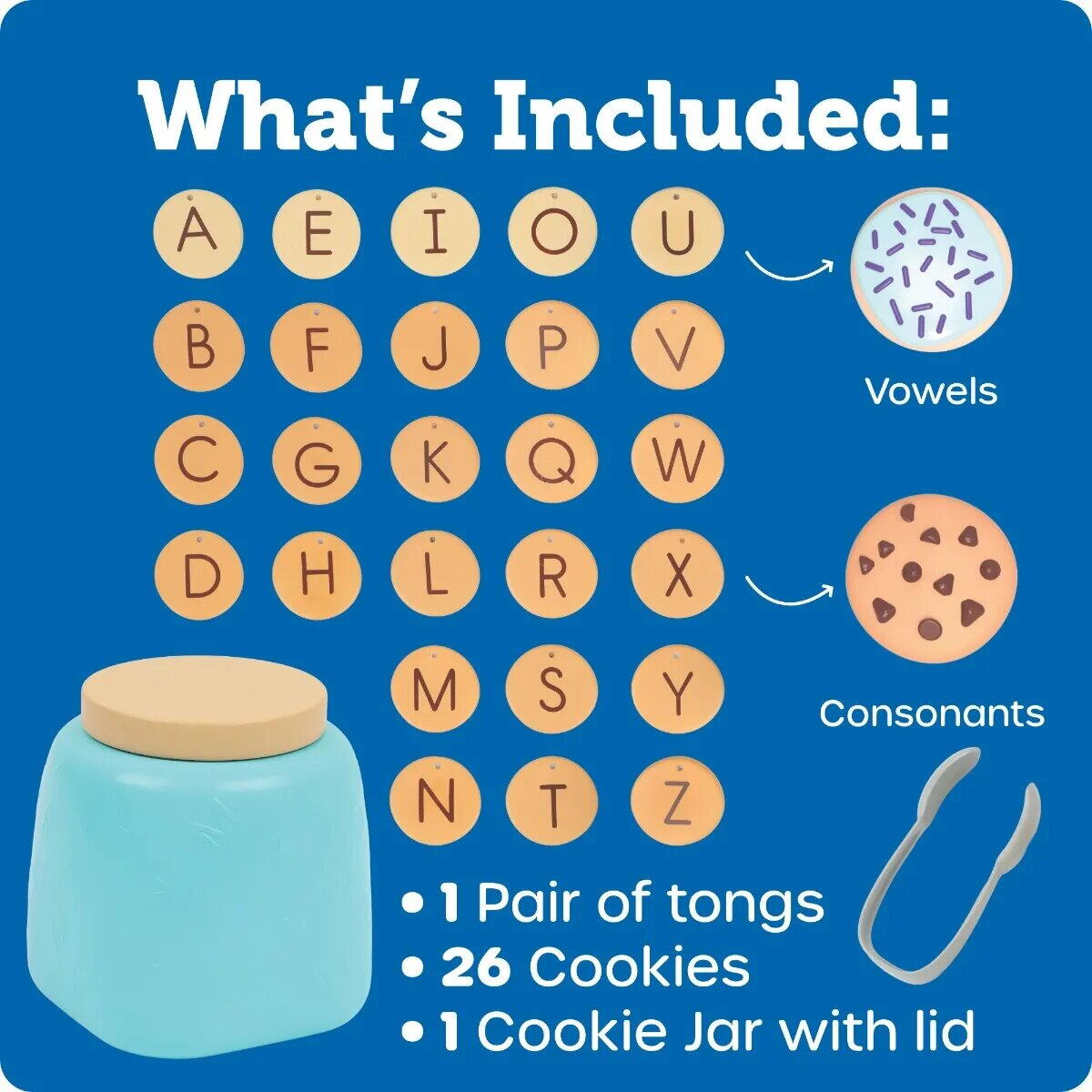 BORCANUL CU PRAJITURELE ABC - LEARNING RESOURCES (LER7360)