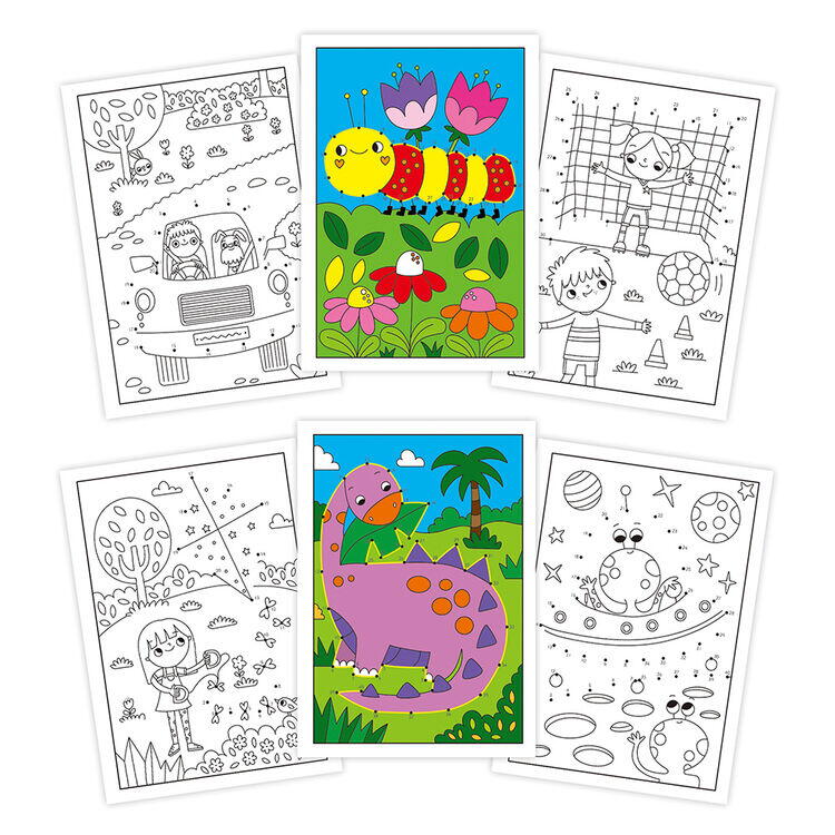 CARTICICA DOT TO DOT - GALT (D2606) - Libelula Vesela - Jucarii