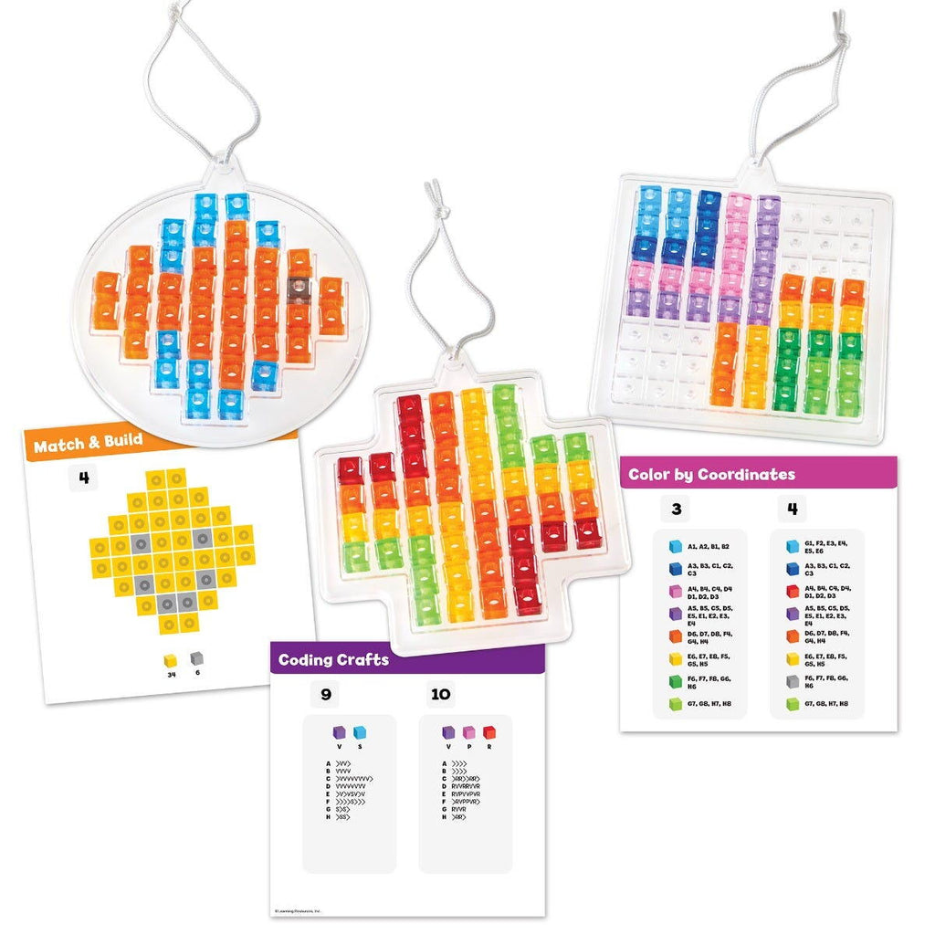 JOC DE LOGICA STEM - DECORATIUNI PENTRU GEAM - LEARNING RESOURCES (LER9465)