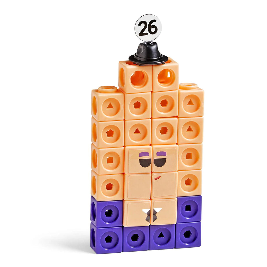 MATHLINK®CUBES NUMBERBLOCKS IN ENGLISH ACTIVITY SET FROM 21 - 30 - HAND2MIND (HM96321-UK)