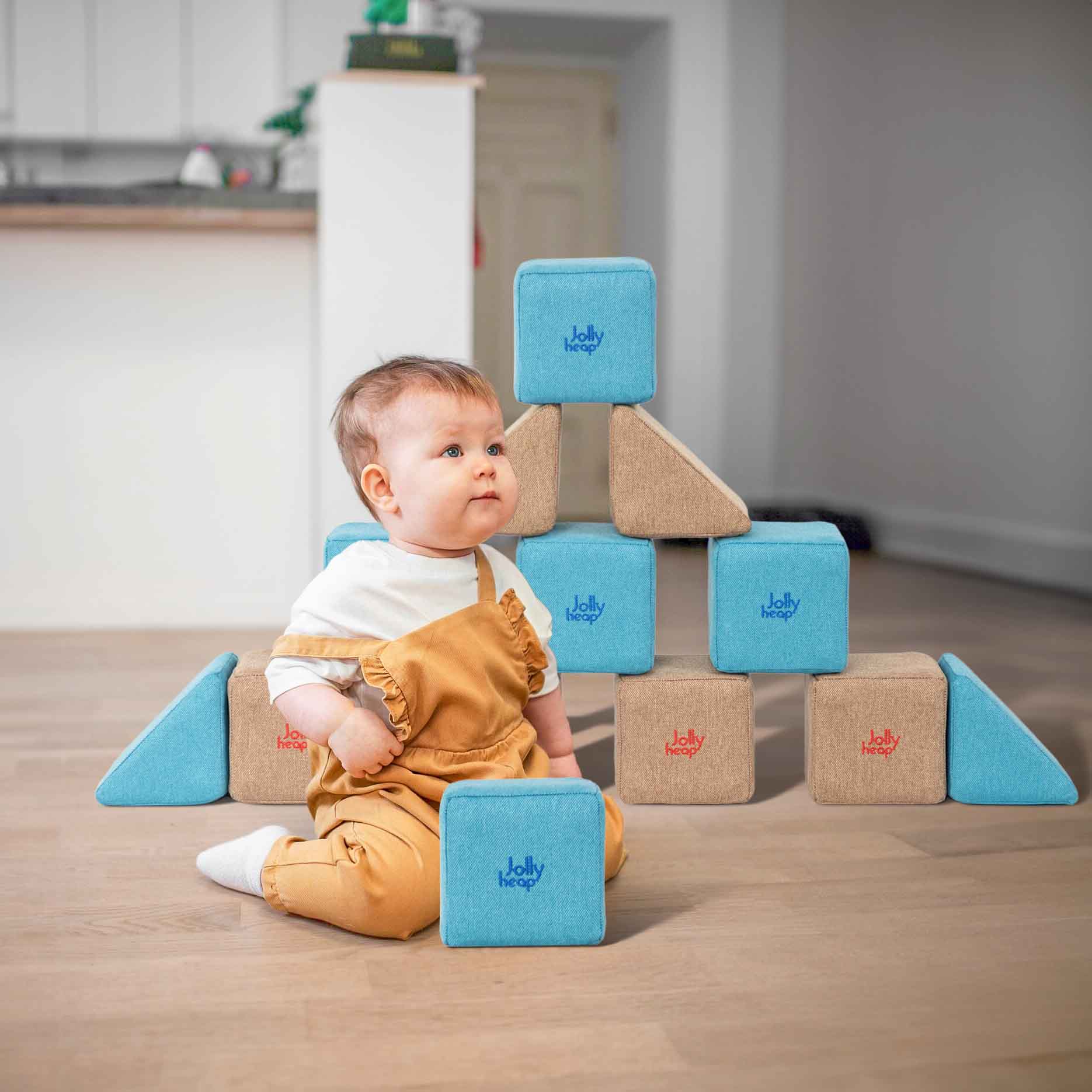 SET PIXI - 12 BLOCURI MAGNETICE MOI - 1-3 ANI - JOLLYHEAP