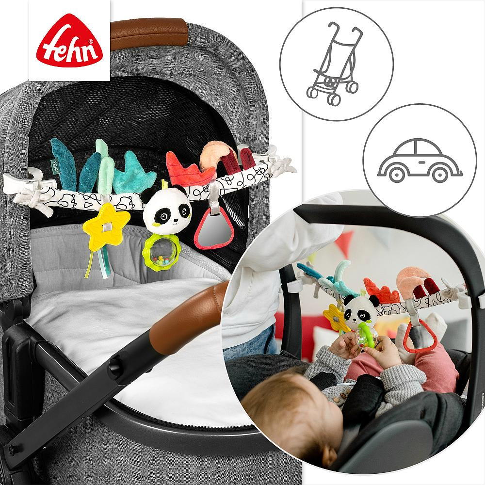 TOY CARRIAGE - PANDA BEAR - FEHN (049145)