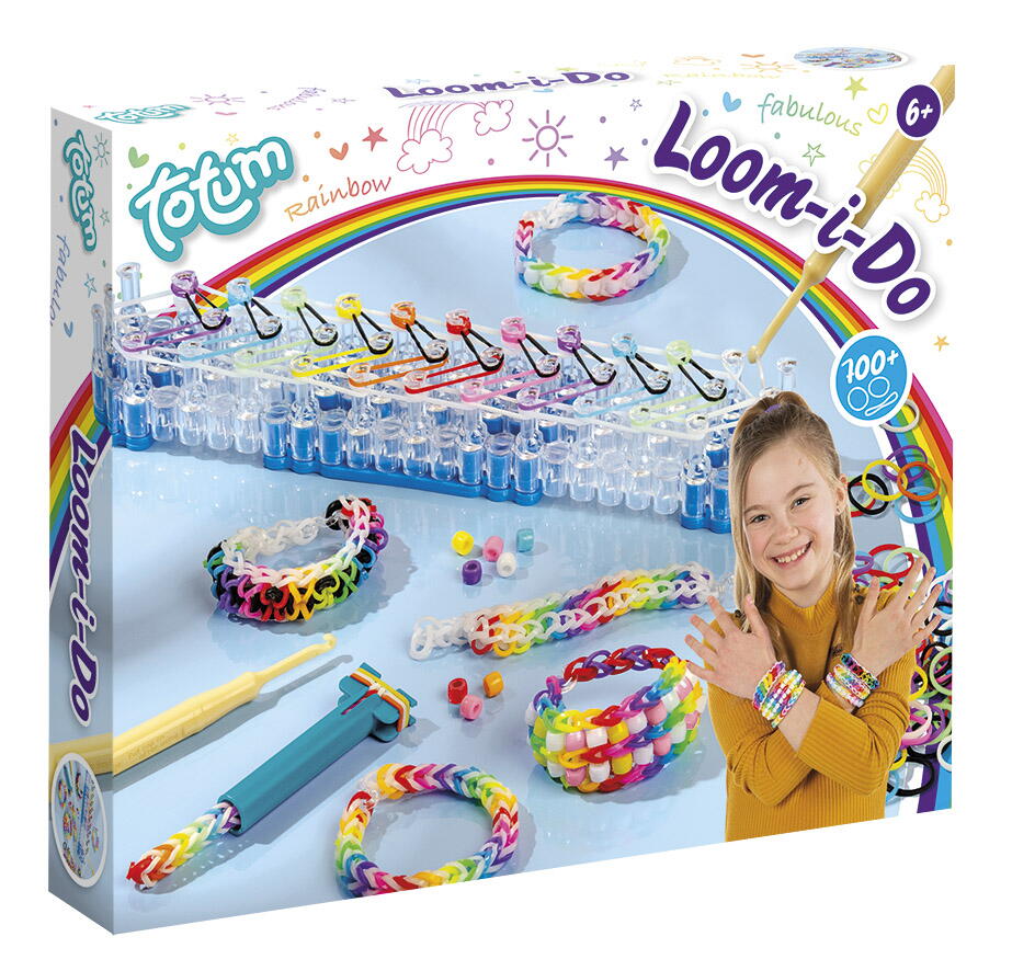 SET CREATIV CU ELASTICE - LOOM I DO - TOTUM (TT025691)