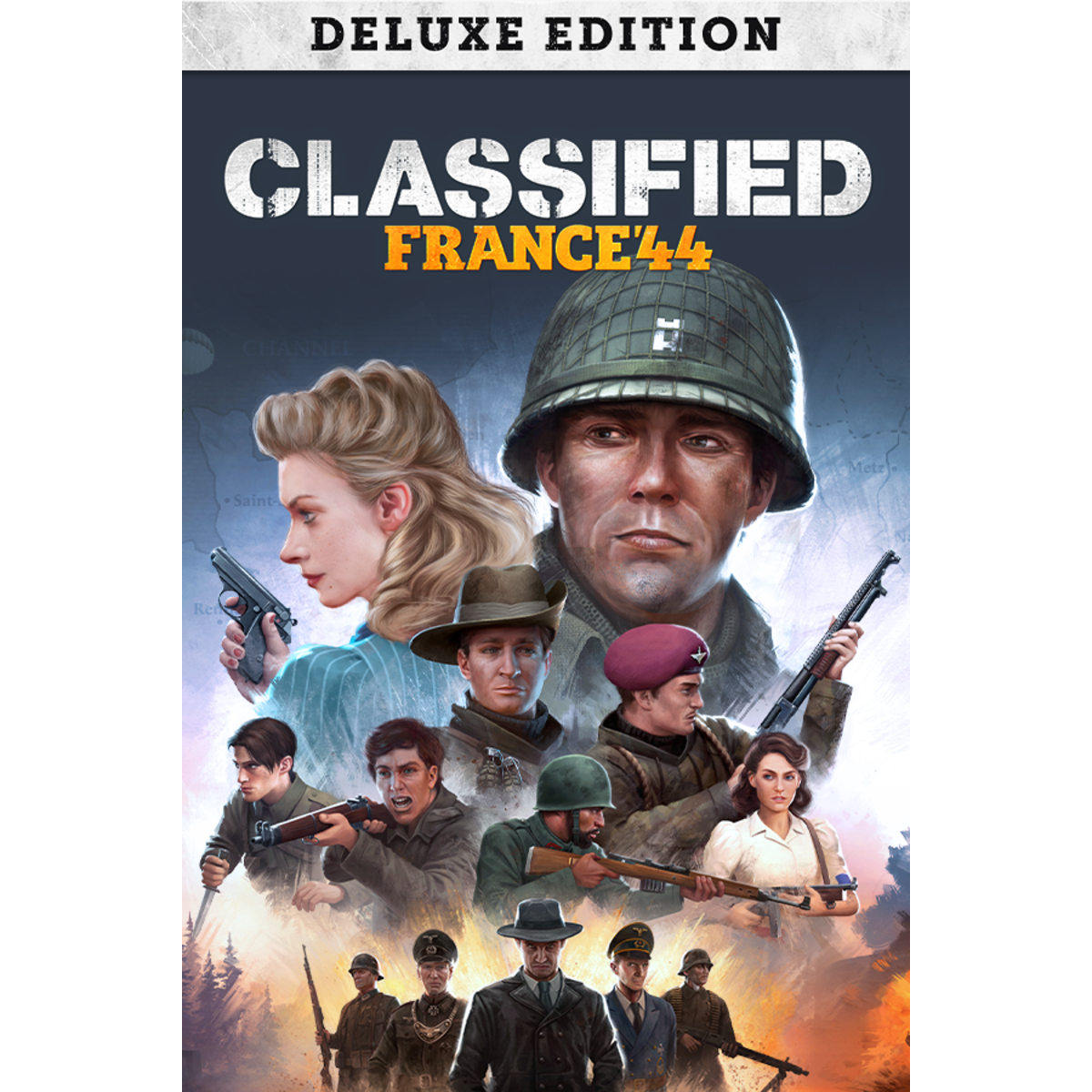 CLASSIFIED: FRANCE ’44 (DELUXE EDITION) - PC - STEAM - MULTILANGUAGE - EU, NA - Libelula Vesela - Jocuri video