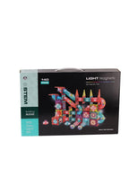 LABIRINTUL MEU MAGNETIC CU LUMINI - 140 PIESE (7.5 CM) - BUFNITEL (CH1174)