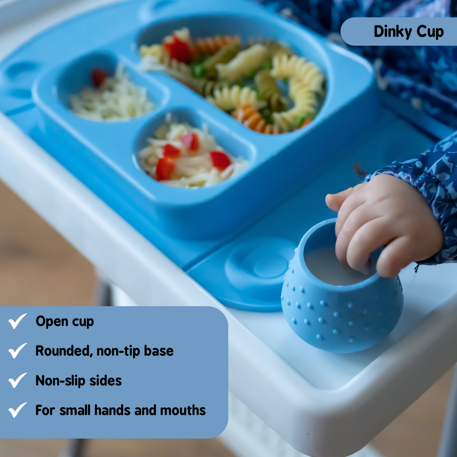 SET PREMIUM DIVERSIFICARE - FLEUR JARDIN (ALBASTRU) - TIDY TOT (WBFJBL)