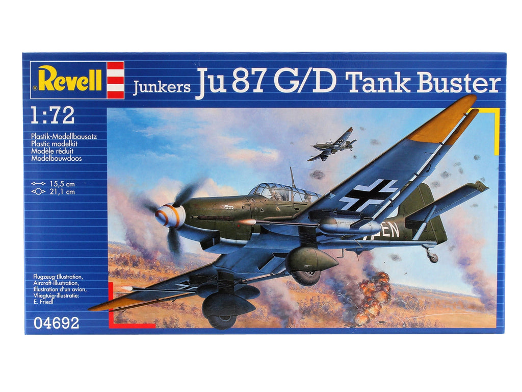 AVION JUNKER JU 87 G/D TANK BUSTER - REVELL (RV4692)