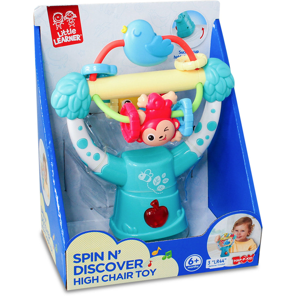 JUCARIE INTERACTIVA CU VENTUZA - INVARTE SI DESCOPERA - LITTLE LEARNER (4207T)