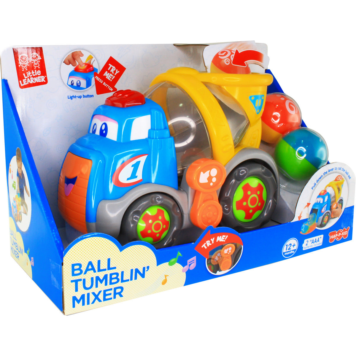 JUCARIE INTERACTIVA - CAMION CU BILE - LITTLE LEARNER (4297T)