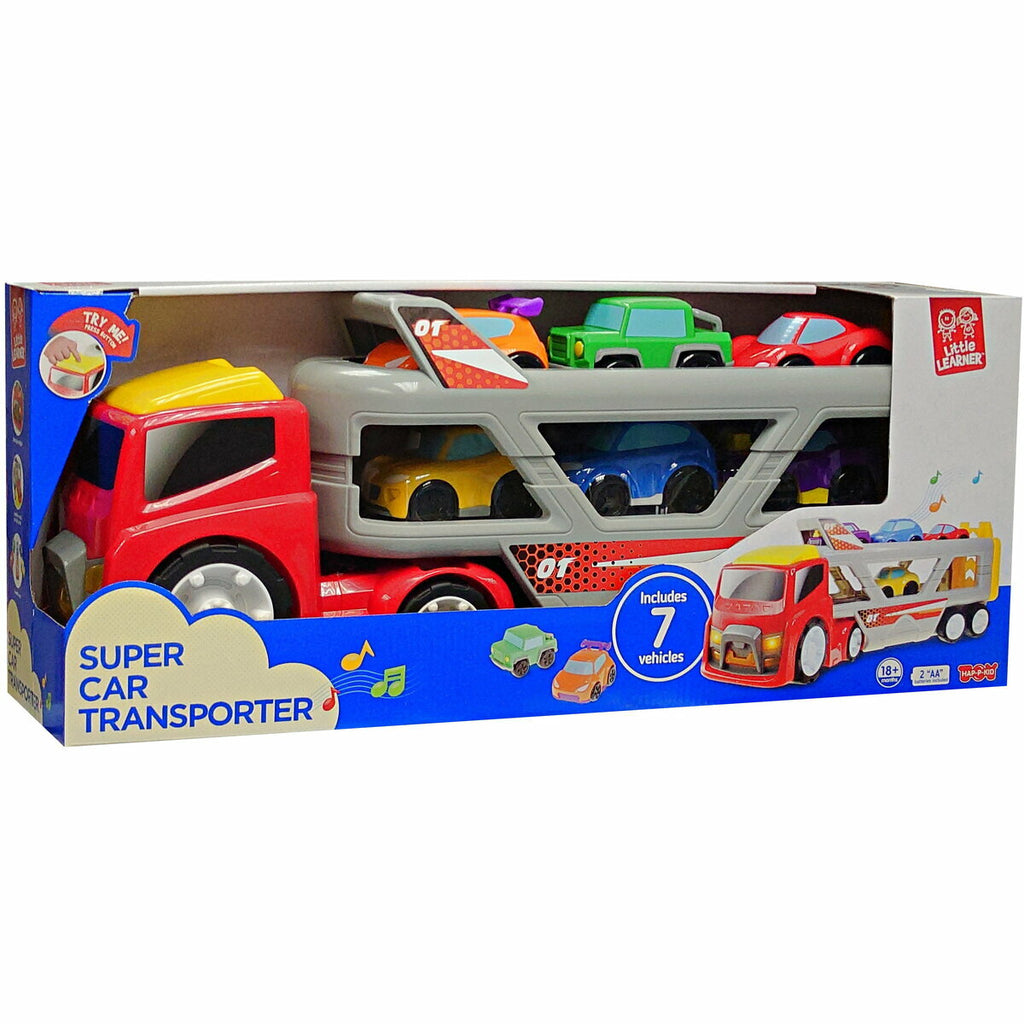 JUCARIE INTERACTIVA - CAMION CU PLATFORMA AUTO - LITTLE LEARNER (4453T)