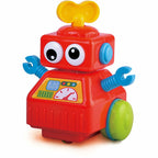 JUCARIE INTERACTIVA - ROBOTEL CU CHEITA (ROSU) - LITTLE LEARNER (4454)
