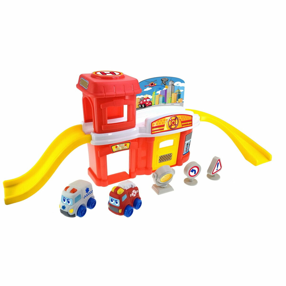 JOC DE CONSTRUCTIE - PRIMA MEA STATIE DE POMPIERI - LITTLE LEARNER (4461)