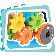 SET DE CONSTRUCTIE 3 IN 1 STEM - ATELIERUL DE VEHICULE - STEM KIDZ (4355)