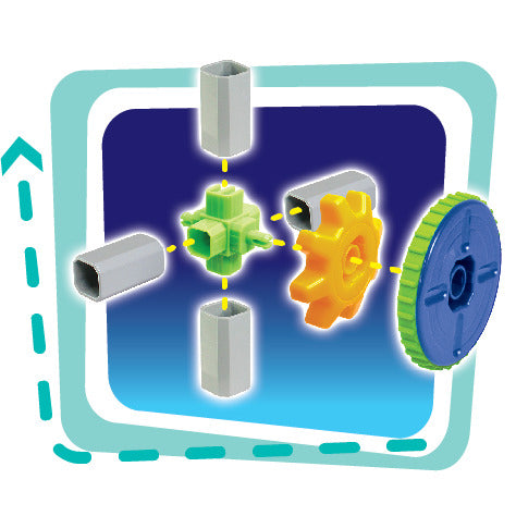 SET DE CONSTRUCTIE 3 IN 1 STEM - VEHICULE NAZDRAVANE - STEM KIDZ (4356)