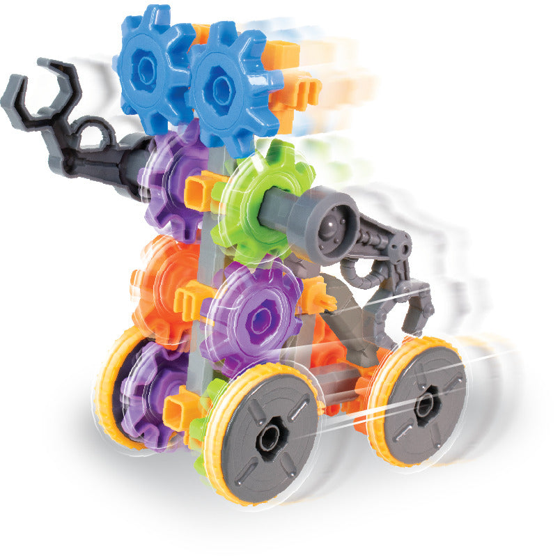 SET DE CONSTRUCTIE 3 IN 1 STEM - ROBOTEL & MASINUTE SANITER - STEM KIDZ (4357)