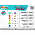 SET DE CONSTRUCTIE CU ROTITE DELUXE (100 PIESE) - STEM KIDZ (4359)