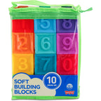 SET 10 CUBURI SENZORIALE MOI - LITTLE LEARNER (4433)