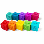 SET 10 CUBURI SENZORIALE MOI - LITTLE LEARNER (4433)