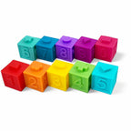 SET 10 CUBURI SENZORIALE MOI - LITTLE LEARNER (4433)