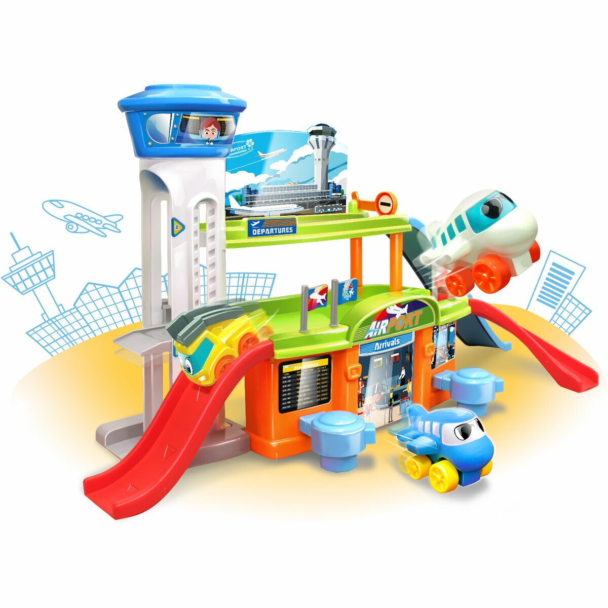 PRIMUL MEU AEROPORT (26 PIESE) - LITTLE LEARNER (4452)