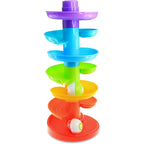 SET 3 IN 1 - AUTOBUZ CU SORTATOR, CILINDRU & TURNULET CU BILE - LITTLE LEARNER (4573)