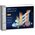 LABIRINT MAGNETIC DIAMOND CU LUMINI - 93 PIESE (7.5 CM) - BUFNITEL (CH1224)