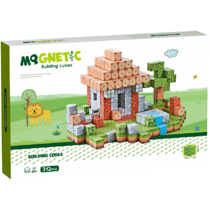 CUBURI MAGNETICE - IN NATURA 312 PIESE (2 CM) - BUFNITEL (CH1320)