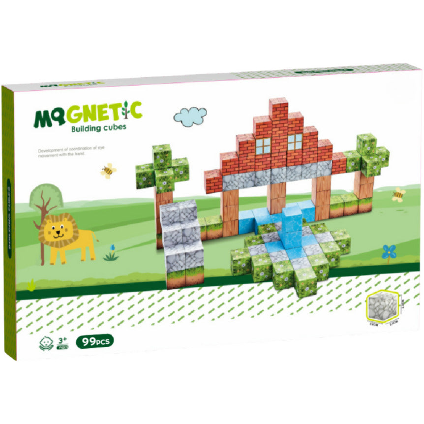 CUBURI MAGNETICE - IN NATURA 99 PIESE (2 CM) - BUFNITEL (CH1326)