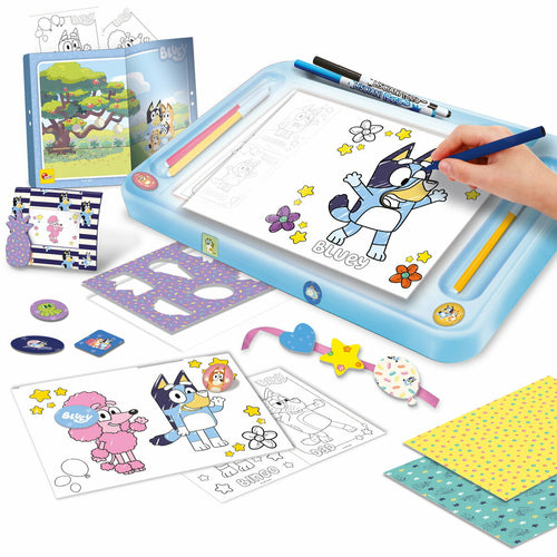 TABLITA DE DESEN CU LUMINI - BLUEY - LISCIANI (L110681)