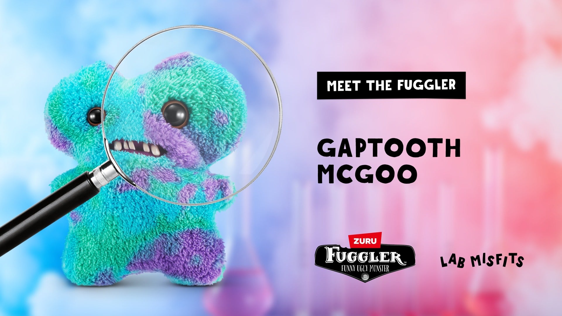 FUGGLER - JUCARIE DE PLUS, 23 CM - CIUDATEII DIN LABORATOR, DIVERSE MODELE - ZURU