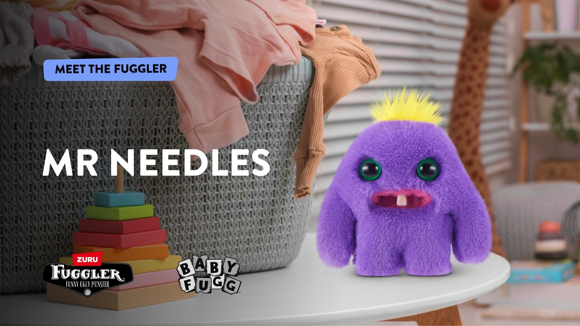 FUGGLER - JUCARIE DE PLUS, 9 CM - BEBE CIUDATEI, S4 - ZURU (15704UQ1)