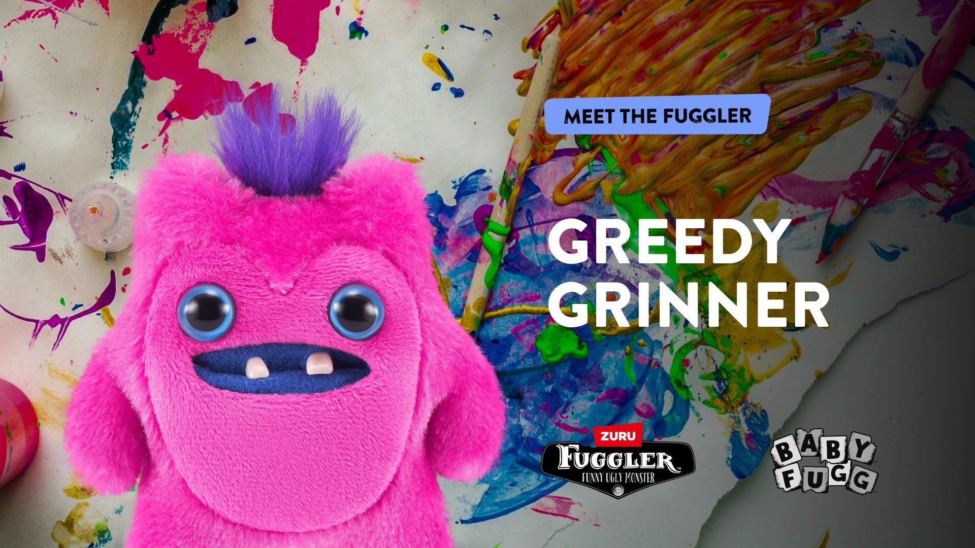 FUGGLER - JUCARIE DE PLUS, 9 CM - BEBE CIUDATEI, S4 - ZURU (15704UQ1)