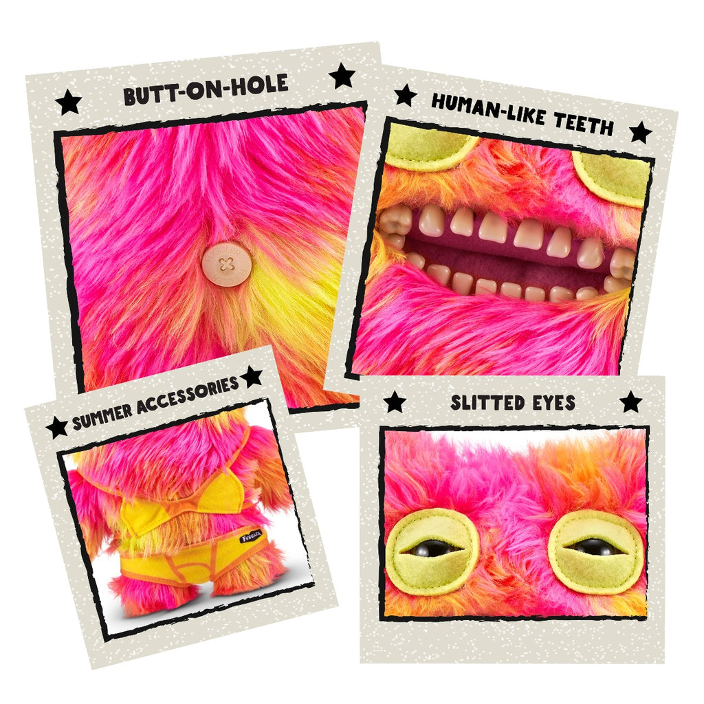 FUGGLER - JUCARIE DE PLUS, 23 CM - CIUDATEII IN VACANTA, DIVERSE MODELE - ZURU