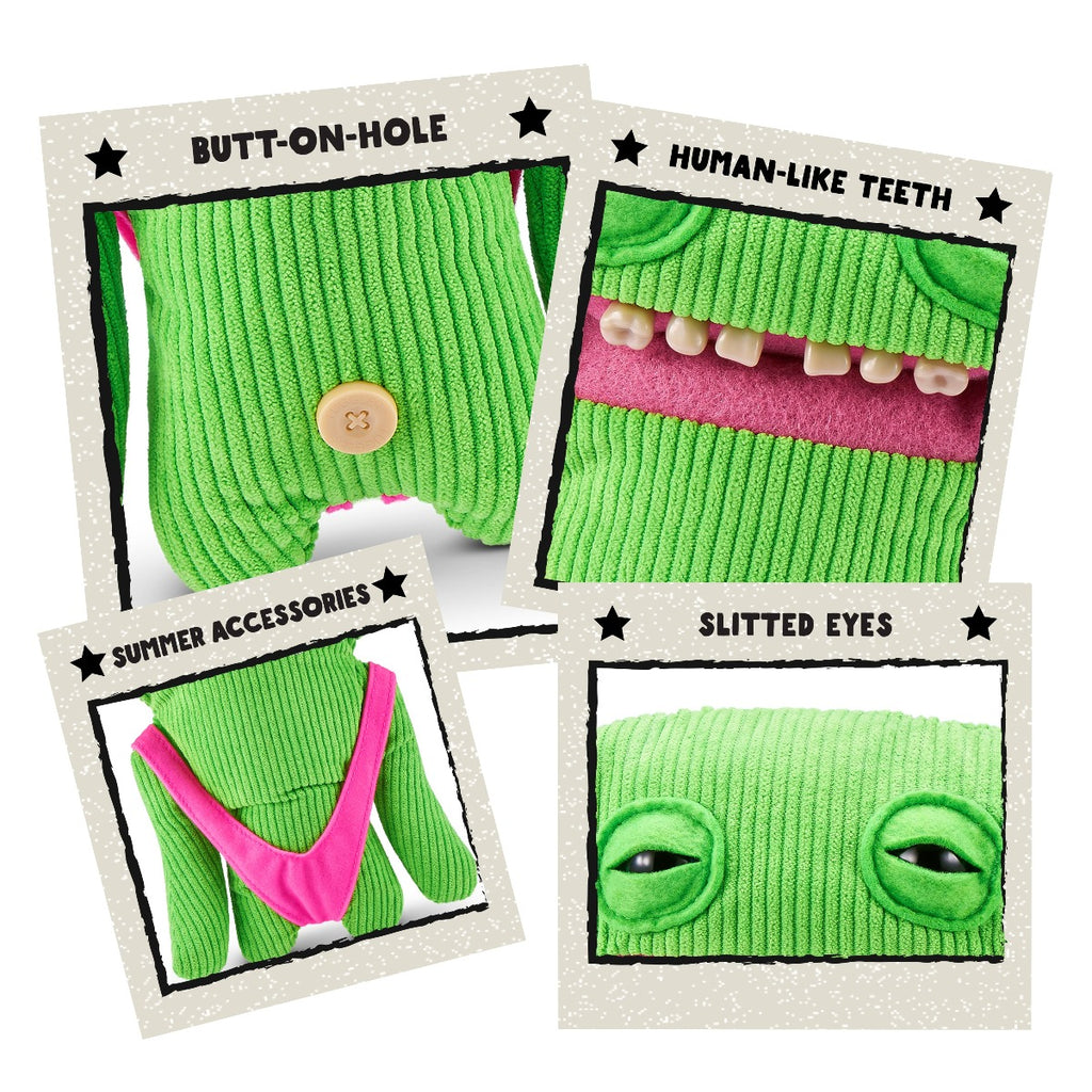 FUGGLER - JUCARIE DE PLUS, 23 CM - CIUDATEII IN VACANTA, DIVERSE MODELE - ZURU