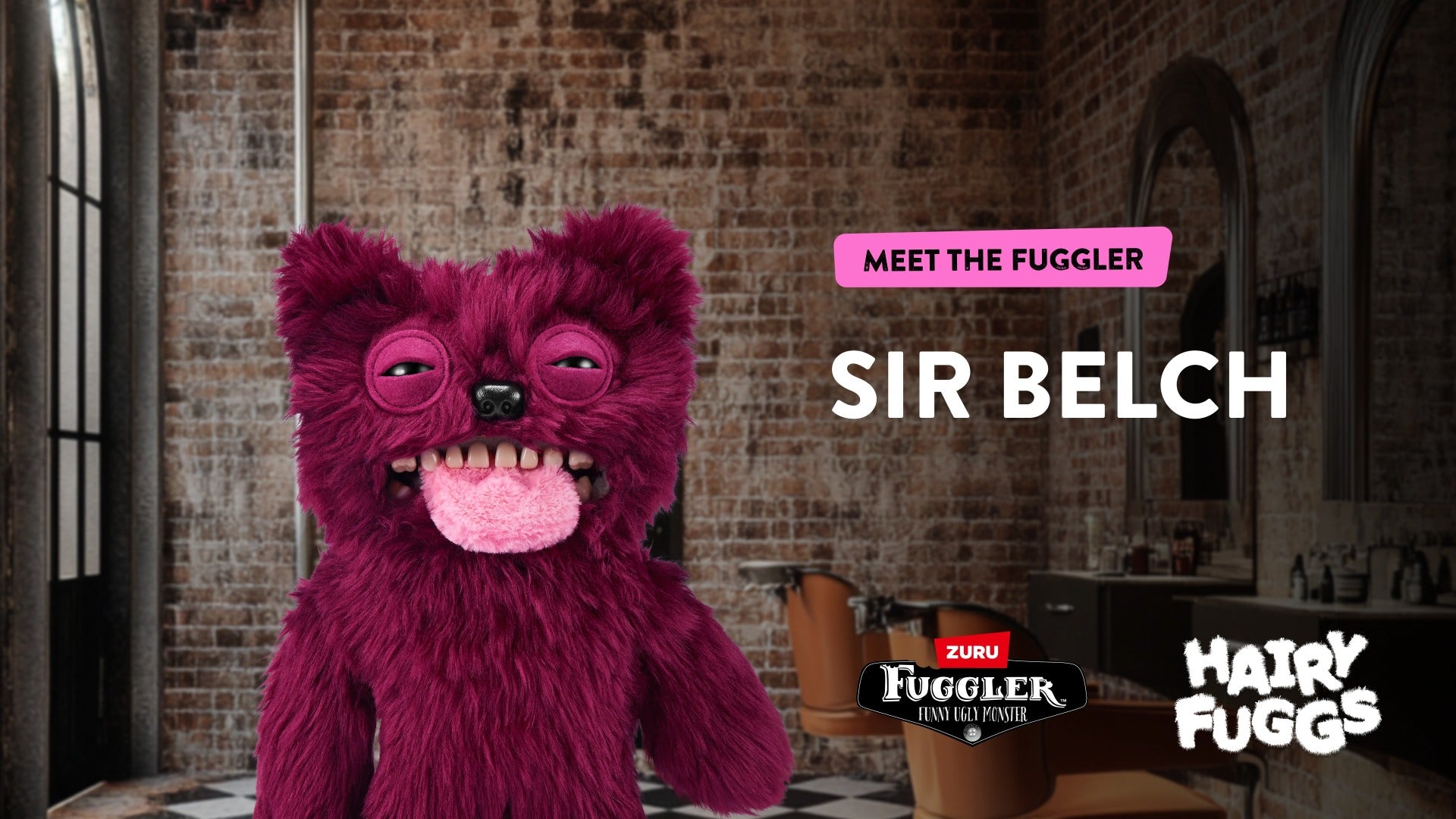 FUGGLER - JUCARIE DE PLUS, 23 CM - CIUDATEII CU PAR, 10 MODELE - ZURU (15727)