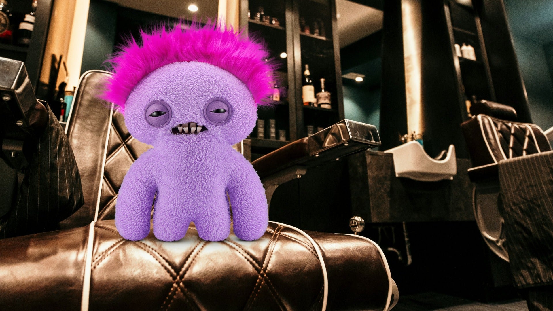 FUGGLER - JUCARIE DE PLUS, 23 CM - CIUDATEII CU PAR, SQUIDGE - MOKHAK - ZURU (15727J)