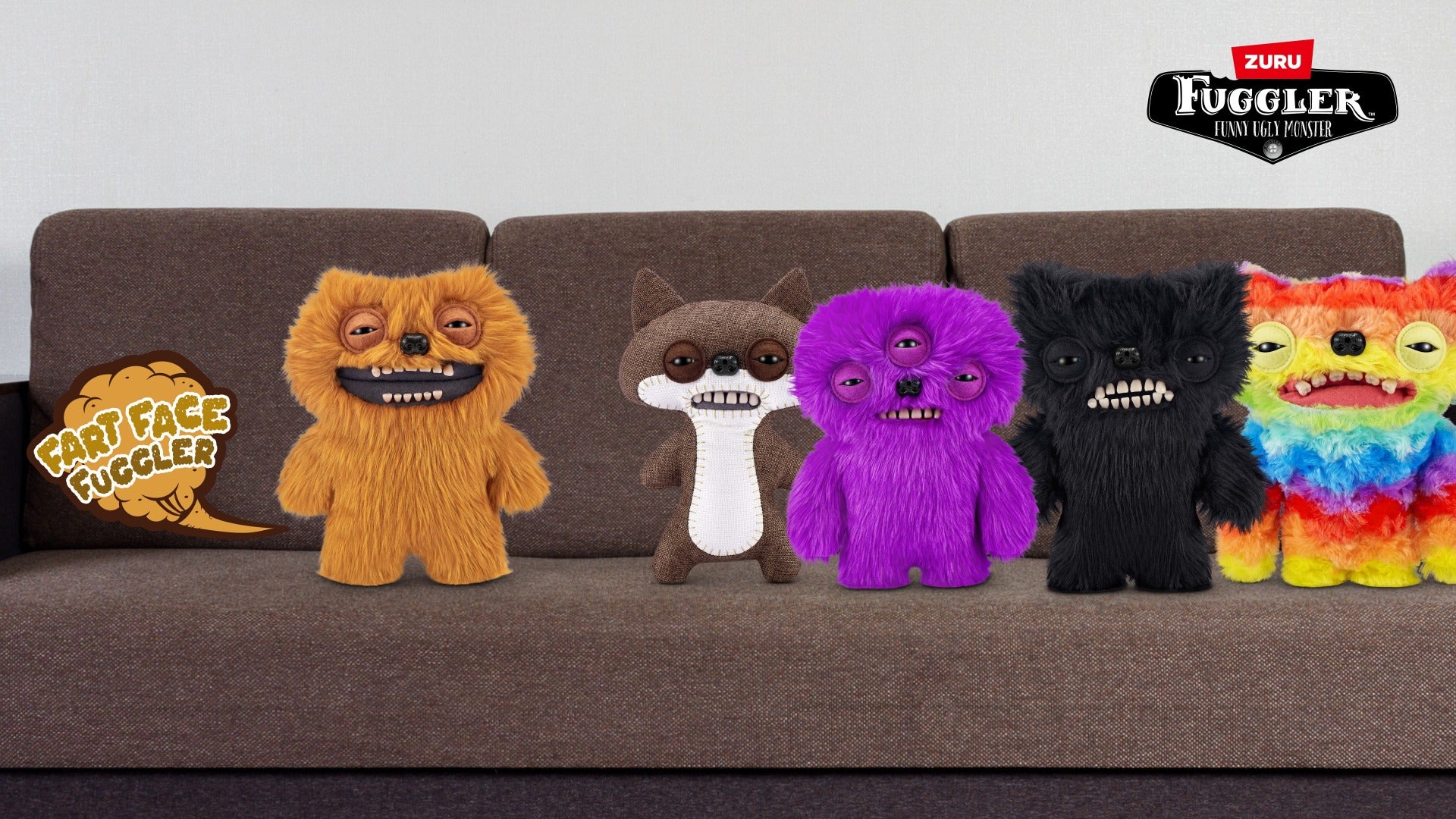 FUGGLER - JUCARIE DE PLUS, 23 CM - CIUDATEII CU FATA DE PART, SUSPICIOUS FOX - CHASE - ZURU (15728D)