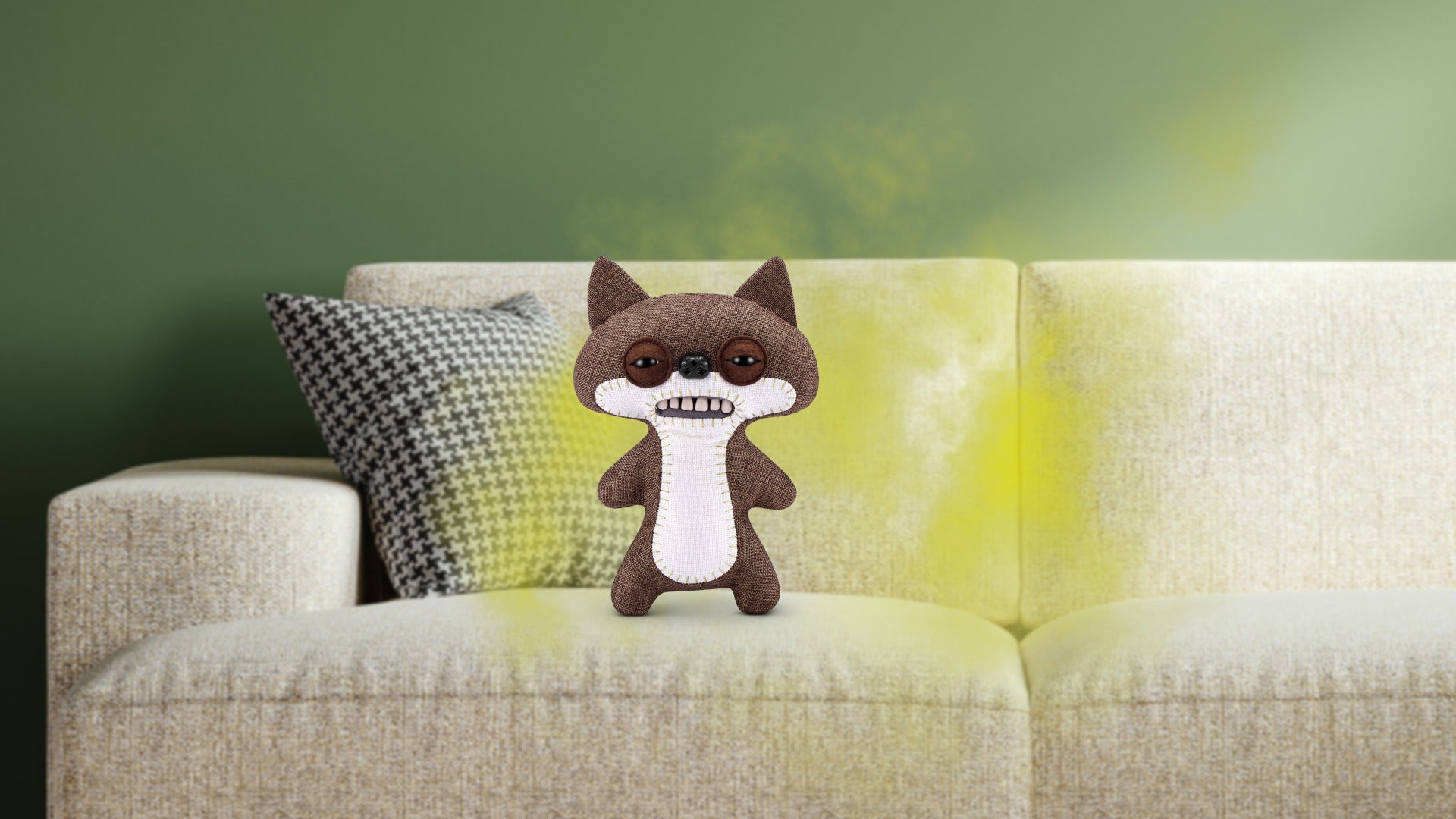 FUGGLER - JUCARIE DE PLUS, 23 CM - CIUDATEII CU FATA DE PART, SUSPICIOUS FOX - CHASE - ZURU (15728D)