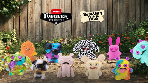 FUGGLER - JUCARIE DE PLUS, 23 CM - CIUDATEII ANIMALE URATELE - ZURU (15731)