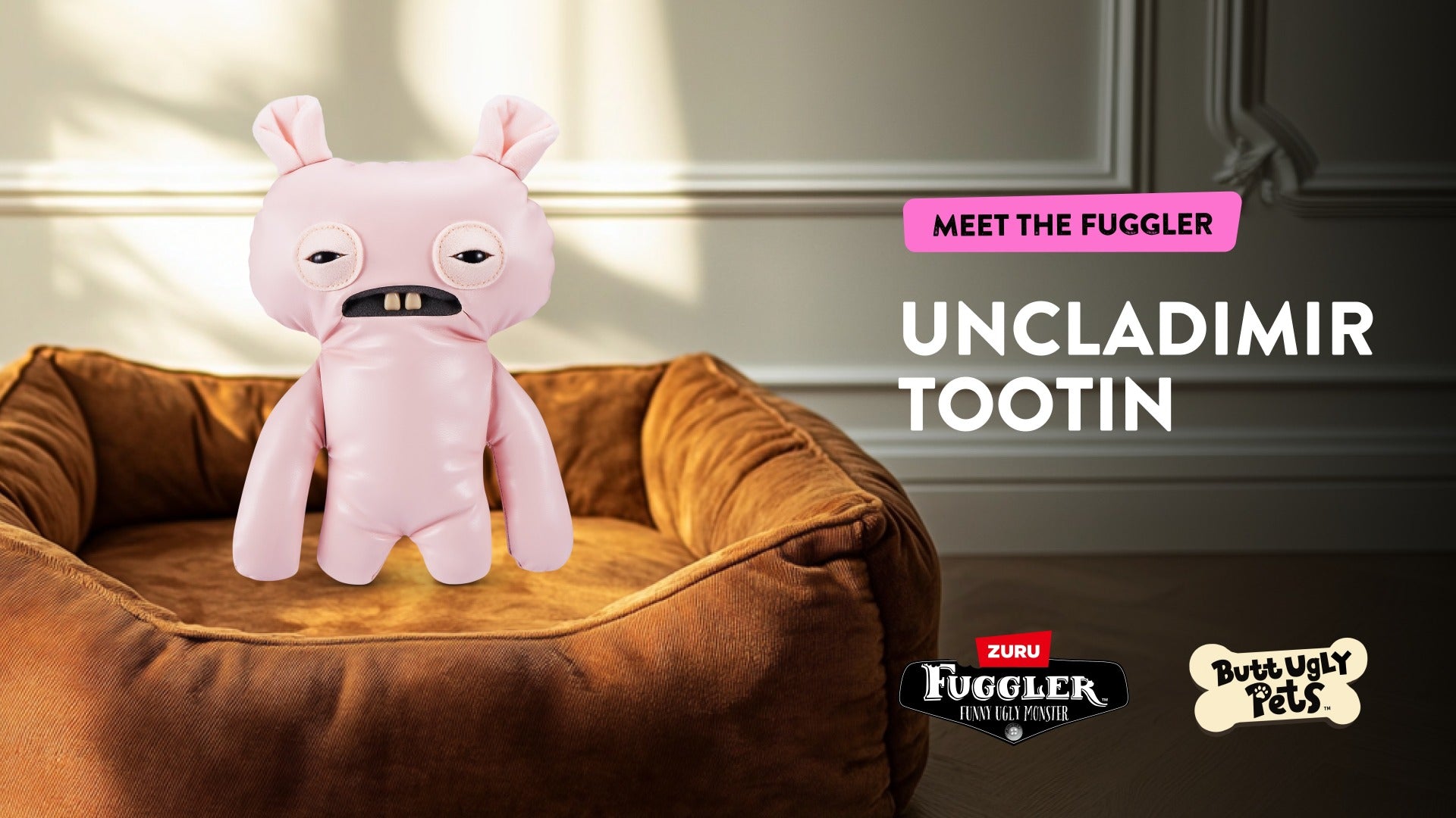 FUGGLER - JUCARIE DE PLUS, 23 CM - CIUDATEII ANIMALE URATELE - ZURU (15731)