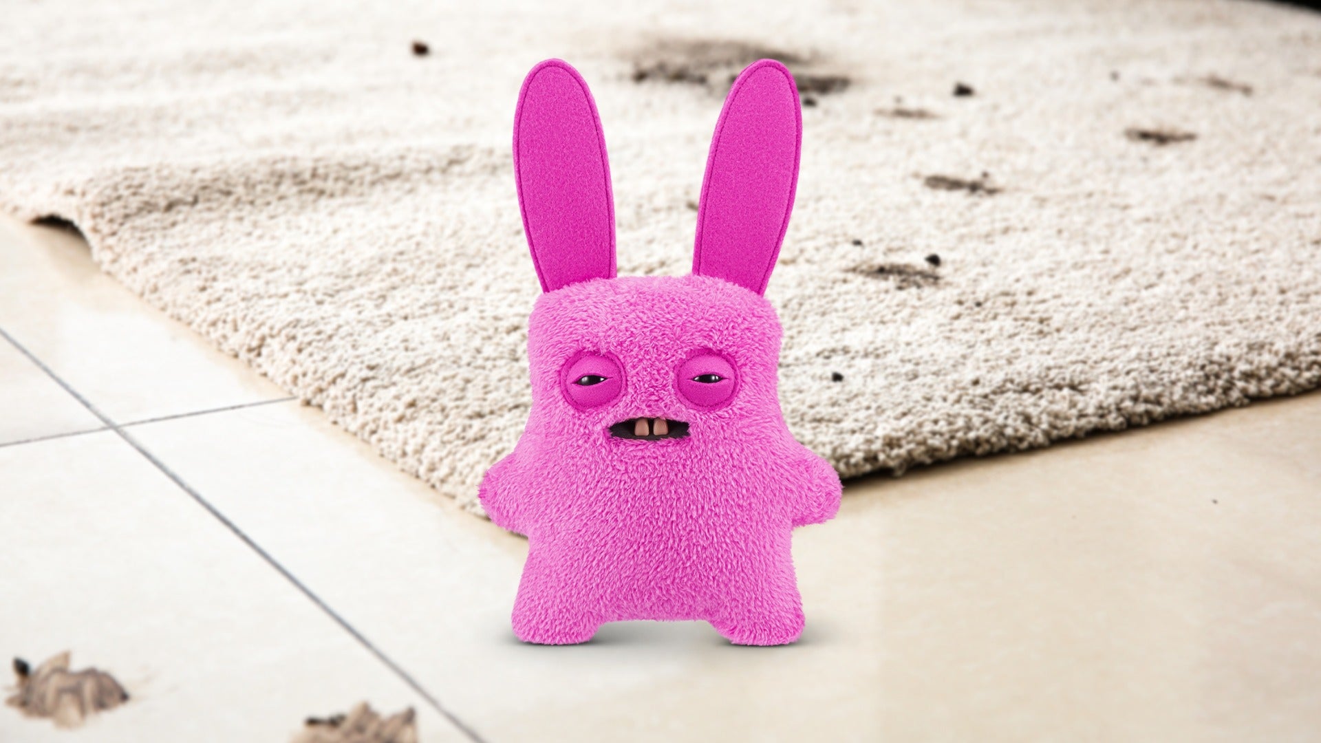 FUGGLER - JUCARIE DE PLUS, 23 CM - CIUDATEII ANIMALE URATELE, RABID RABBIT - BUNNY - ZURU (15731H)