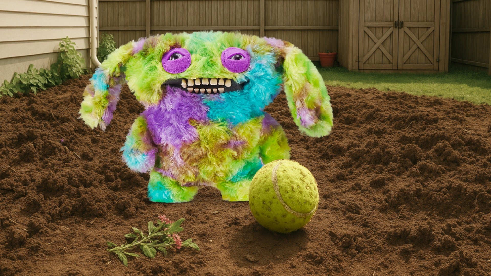 FUGGLER - JUCARIE DE PLUS, 23 CM - CIUDATEII ANIMALE URATELE, COUNT UNDEROO MCGOO - COCKAPOO - ZURU (15731L)