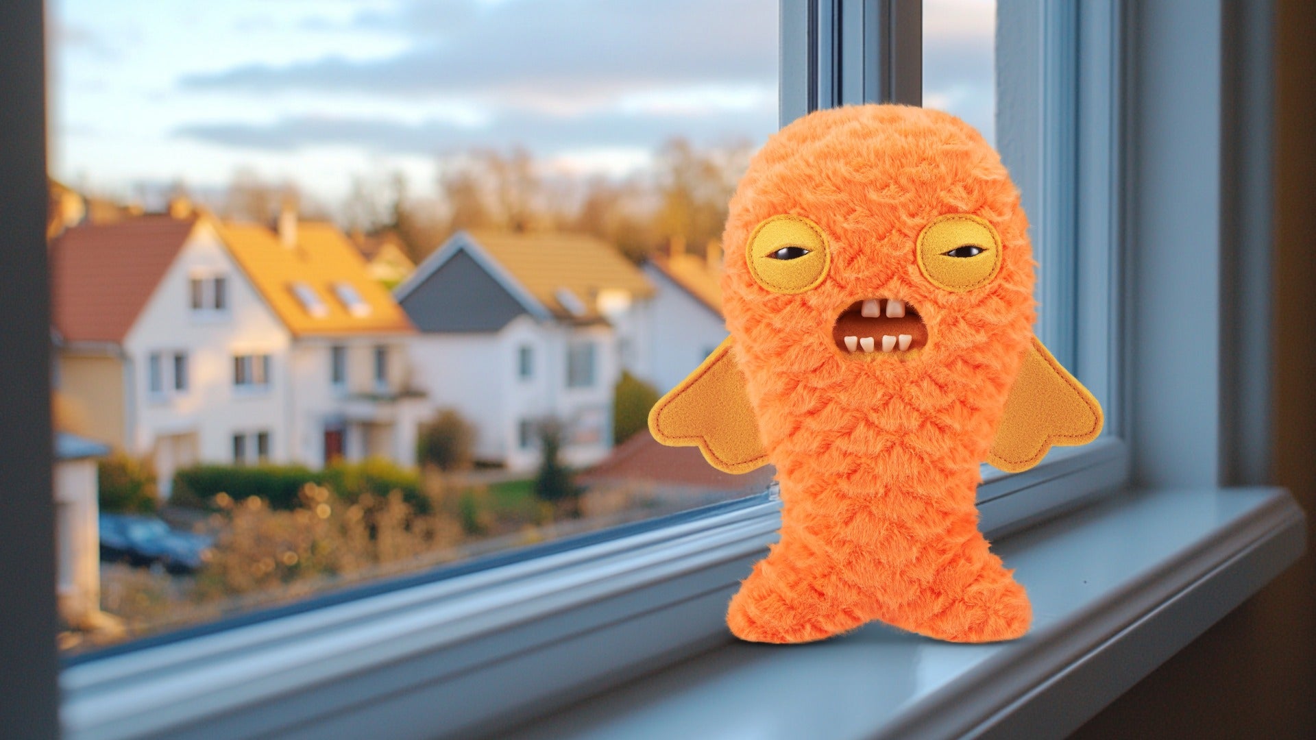 FUGGLER - JUCARIE DE PLUS, 23 CM - CIUDATEII ANIMALE URATELE, COD FATHER - ZURU (15731M)