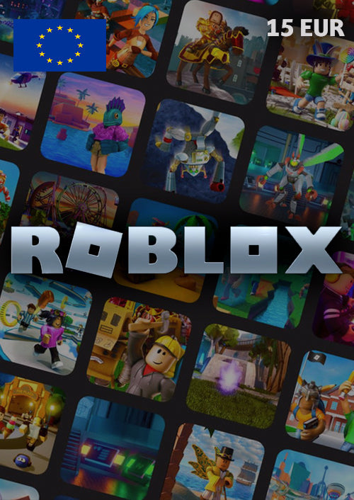 ROBLOX CARD 15 EUR - PC - OFFICIAL WEBSITE - MULTILANGUAGE - EU
