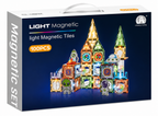 LABIRINTUL MEU MAGNETIC CU LUMINI - IN SPATIU 100 PIESE (7.5 CM) - BUFNITEL (CH1179)