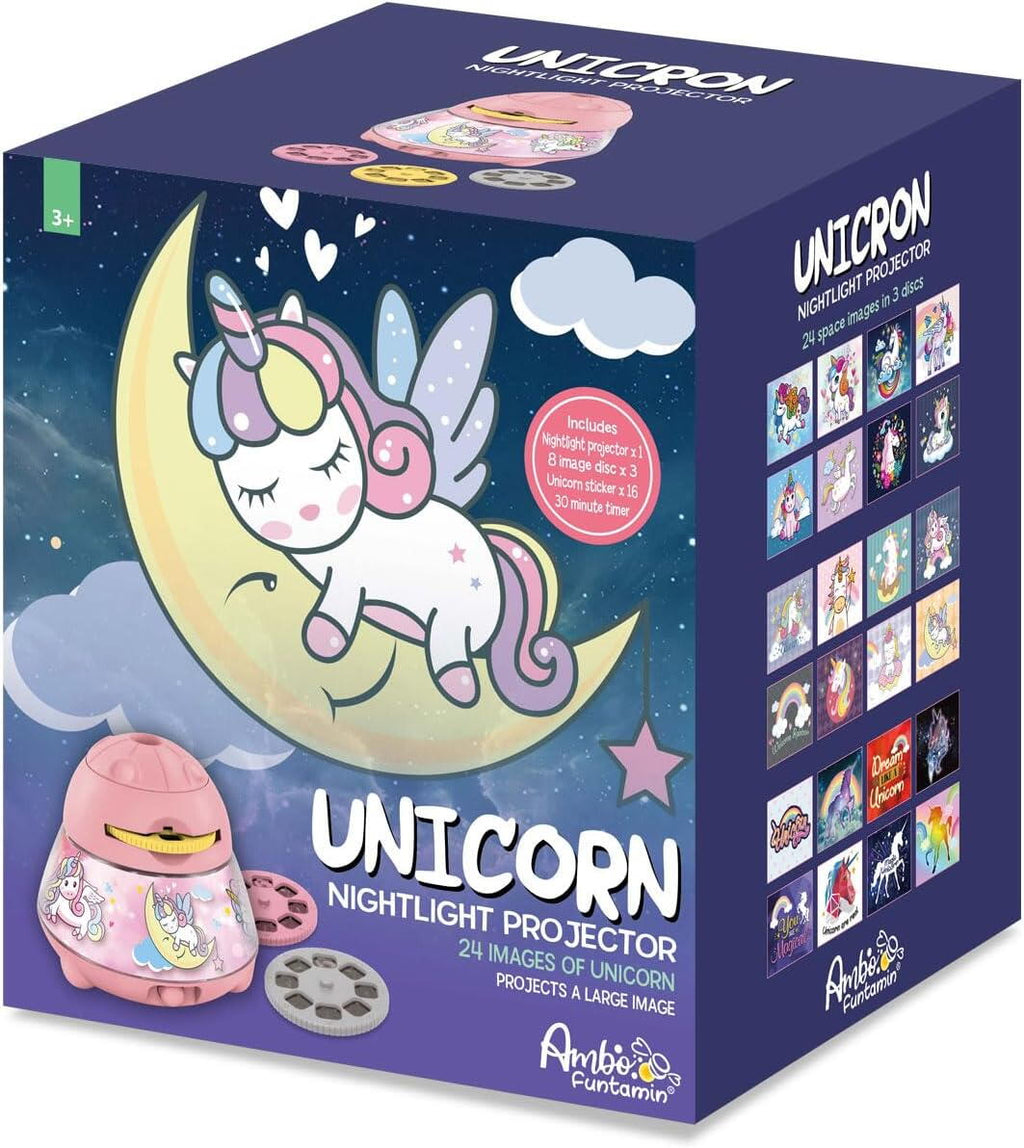 PROIECTOR 2 IN 1 - MAGIA UNICORNILOR - AMBO FUNTAMIN (AF1601U)