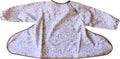 BAVETA CU MANECI SI VENTUZE - FLEUR DE JARDIN (SAND/MAUVE) - TIDY TOT (CCFR)