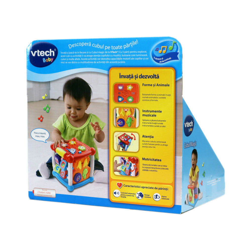 VTECH BABY INTERACTIVE TOY - THE MAGIC CUBE (VT150512)
