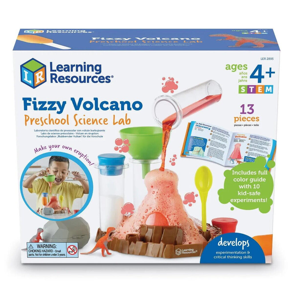 PRIMUL MEU SET DE EXPERIMENTE - ERUPTIA VULCANULUI - LEARNING RESOURCES (LER2895) - Libelula Vesela - Jucarii